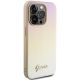 4. Guess GUHCP15XPSAIRSD iPhone 15 Pro Max 6,7" Gold/Gold Hardcase Saffiano Iridescent Script