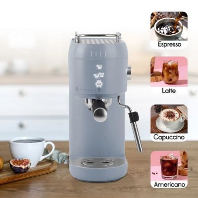 4. ELLE Kaffeemaschine blau