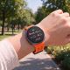 3. Tech-Protect Silikon-Air-Armband für Samsung Galaxy Watch 40/44/46 mm – Orange