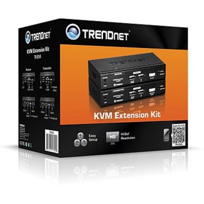 5. TRENDnet KVM USB-Erweiterungskit – Reichweitenerweiterung auf 100 m