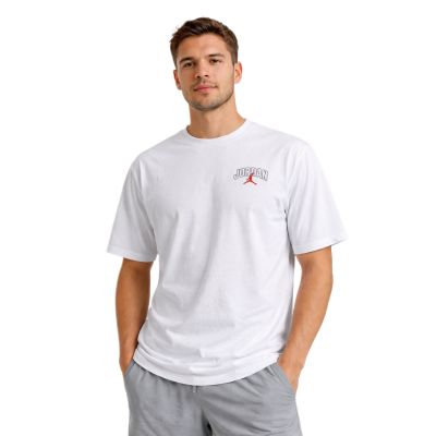 7. Air Jordan Brooklyn Arch Logo T-Shirt für Herren, Weiß - II2344-100