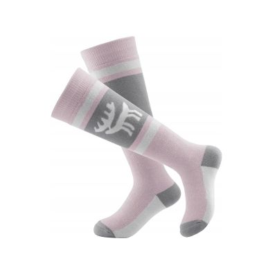 Qunature warme Thermosocken für den Winter, rosa, 24–28