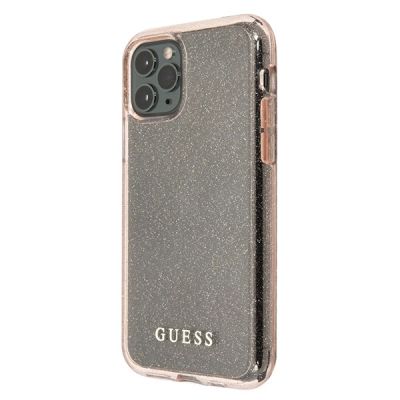 2. Guess GUHCN65PCGLPI iPhone 11 Pro Max pink/pink Hartschalenetui Glitter