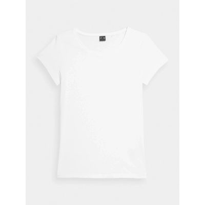 5. Normales, schlichtes Damen-T-Shirt 4F 4FMM00TTSHF731-10S