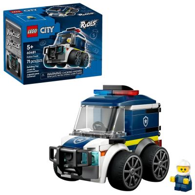 LEGO City 60481 Rennwagen: Polizeiwagen