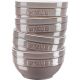 5. Staub Ceramique Tasse 700 ml Grau rund