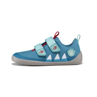 Affenzahn Halbschuh Baumwolle Lucky Shark Jr Schuhe 00391-30211