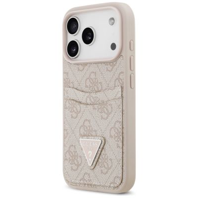 2. Guess 4G Nauble Card Triangle Case für iPhone 17 Pro - Pink