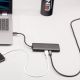 6. Lindy 43358 Dockingstation, kabelgebunden, USB 3.2 Gen 1 (3.1 Gen 1), Typ-C, Schwarz
