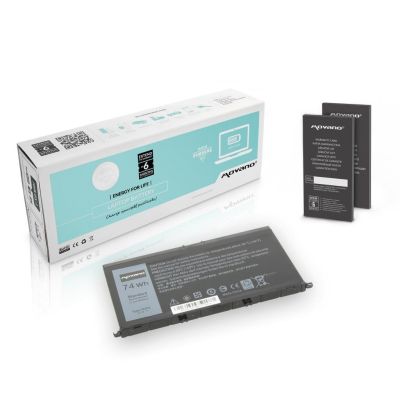 Movano Akku für Dell Notebook Inspiron 15 (7557), 15 (7559), 357F9 (10,8 V–11,1 V) (6600 mAh)