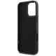 7. Karl Lagerfeld HC 3D Rubber Elongated Glitter iPhone 16 Pro Hülle - Schwarz