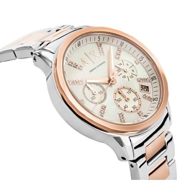 2. ARMANI EXCHANGE Banks Chronograph AX4331 Damenuhr + Box