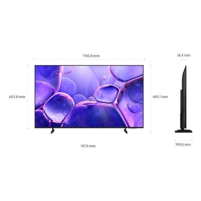 60. Samsung UE50U8072F LED-Fernseher 50 Zoll 4K Ultra HD Tizen Q-Symphony DVB-T2 Schwarz