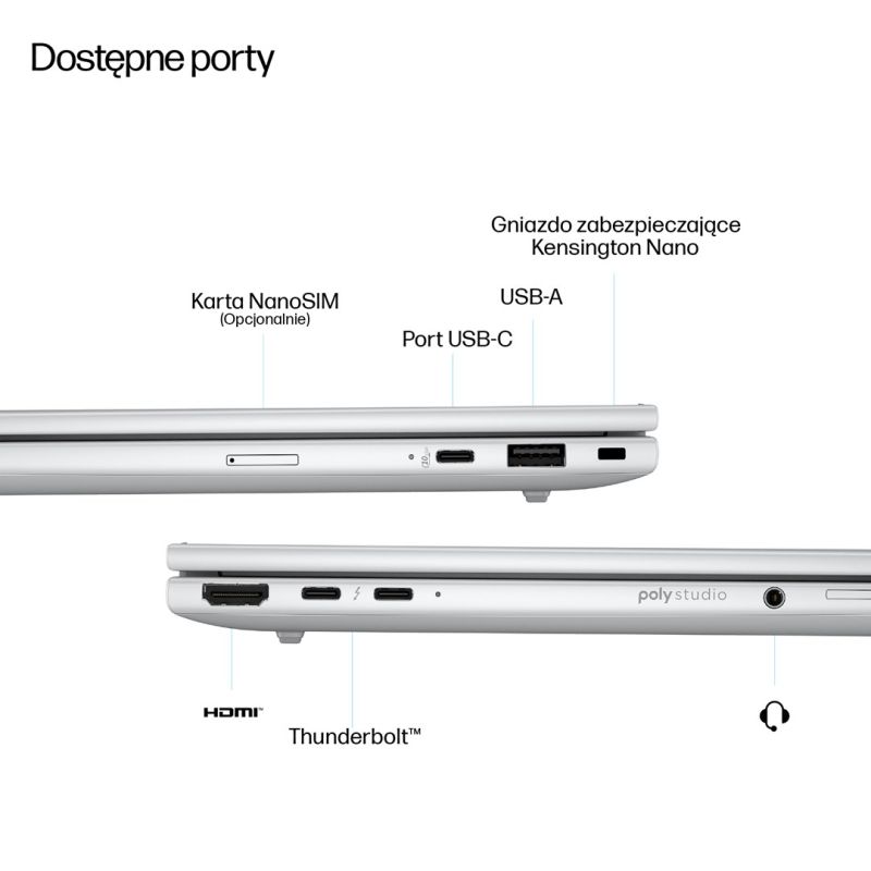 4. HP EliteBook 8 G1a Next Gen AI PC Copilot+ PC AMD Ryzen AI 7 PRO PRO 350 Laptop 35,6 cm (14") WUXGA 24 GB DDR5-SDRAM 512 GB SSD Wi-Fi 6E (802.11ax) Windows 11 Pro Silber