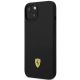 2. Ferrari FEHCP14SSIBBK iPhone 14 6.1" schwarz/schwarz Hardcase Silikon-Metall-Logo