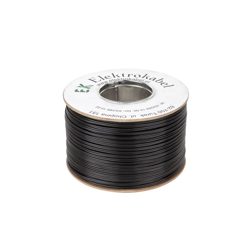 2. SMYp Lautsprecherkabel 2 x 0,22 mm schwarz 300 m