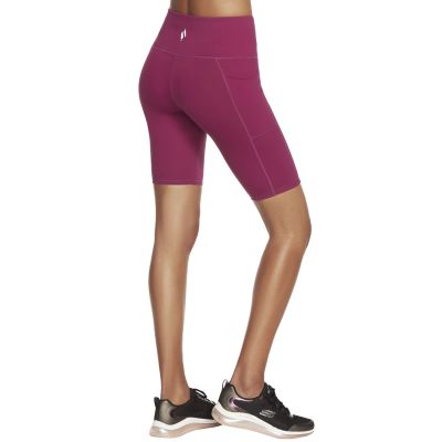 2. Skechers Go Walk Radlerhose mit hoher Taille W3SH53-MAG Rosa XS