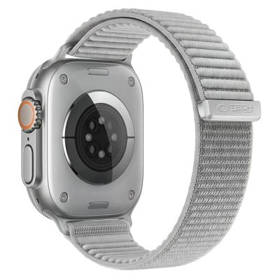 2. Tech-Protect NylonLoop Armband für Apple Watch 44 / 45 / 46 / 49 mm – Grau