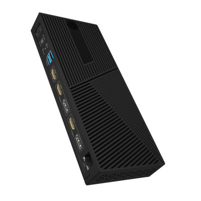 3. ICY BOX IB-DK2246AC Kabelgebundener USB 3.2 Gen 2 (3.1 Gen 2) Typ-A Schwarz