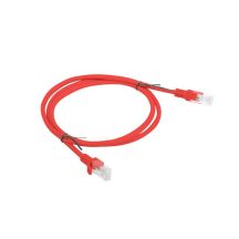 UTP-Patchkabel Lanberg PCU5-10CC-0100-R (RJ45 - RJ45 ; 1m; UTP; Kat. 5e; rote Farbe)