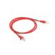 UTP-Patchkabel Lanberg PCU5-10CC-0100-R (RJ45 - RJ45 ; 1m; UTP; Kat. 5e; rote Farbe)