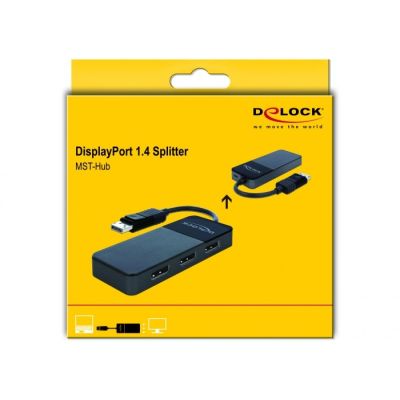 6. DeLOCK 87737 DisplayPort 3x DisplayPort TV-Splitter