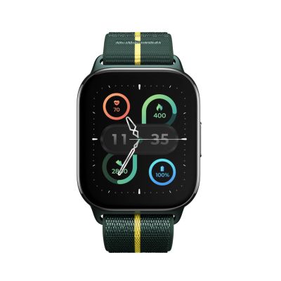 7. Motorola Moto Watch Fit 44 mm Trekking Green Smartwatch