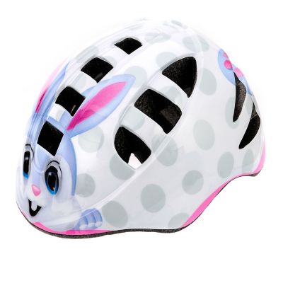 Meteor MA-2 bunny Junior Fahrradhelm 2 in weiß