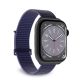 Puro Sport Nylonarmband für Apple Watch 42 / 44 / 45 / 49 mm – Blau