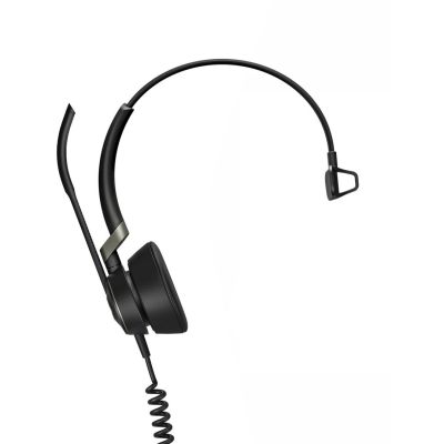 Jabra Engage 50 Headset mit Kabel und Kopfbügel, Büro-/Callcenter-kompatibel, USB Typ-C, Bluetooth, Schwarz