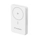 21. Powerbank Wozinsky WLWP-10KA0Y3WS 22,5W PD Qi2 10000 mAh, mit Ständer, 1x USB-A, 1x USB-C - weiß
