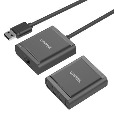 UNITEK Y-2516 USB 2.0 Hubs und Konzentratoren 480 Mbit/s Schwarz