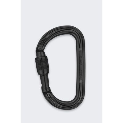 Petzl Am'D Schraubkarabiner - Schwarz