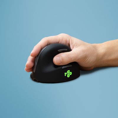 26. Ergonomische Maus R-Go Maus HE ergonomisch rechts Bluetooth mittel schwarz/sil Retail