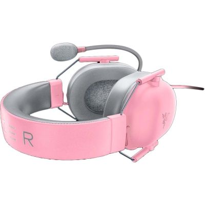 3. Razer Blackshark V2 X Gaming-Kopfhörer Pink