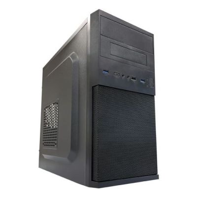 LC-Power 2004MB-V3 Micro-Tower-Gehäuse, Schwarz