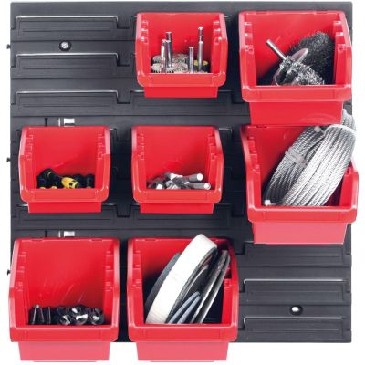 10. Werkstatttafel mit Behältersatz, Bestelllinie Kistenberg