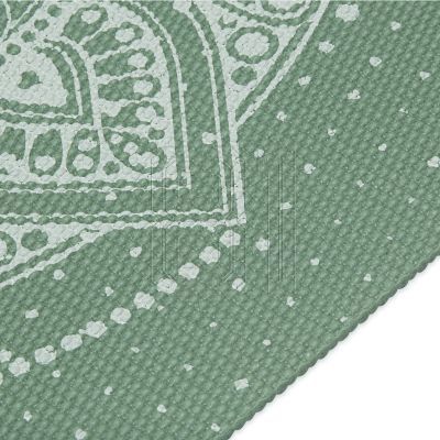 7. Gaiam Celestial Green Yogamatte 5 MM 64950