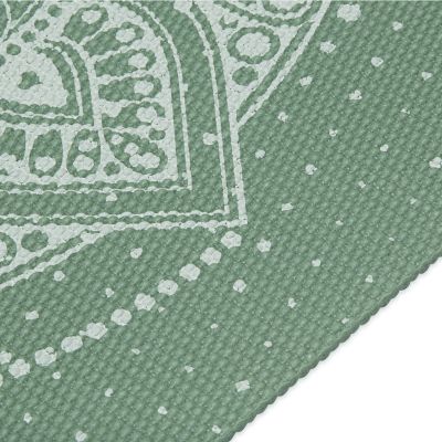 7. Gaiam Celestial Green Yogamatte 5 MM 64950
