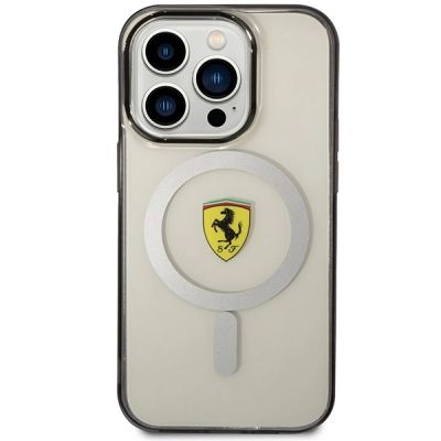 3. Ferrari FEHMP14XURKT iPhone 14 Pro Max 6,7" klar/transparente Hardcase Outline Magsafe
