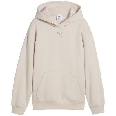 2. Kinder-Kapuzenpullover Puma ESS Centered Cat Logo Relaxed Hoodie beige 692973 82