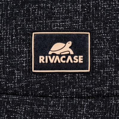 10. RIVACASE Anvik 15,6"-Laptop-Rucksack, 15 l, schwarz, aus wasserdichtem Material, Fächer für ein 10,5"-Tablet, Smartphone, Dokumente, Zubehör, Trinkflasche