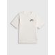 6. Locker geschnittenes Jungen-T-Shirt mit Aufdruck 4F 4FJRSS26TTSHM4277-10S
