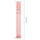 3. Tech-Protect NylonLoop Armband für Apple Watch 40 / 41 / 42 mm – Pink