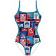 Aquafeel V-Back 140 Mädchen-Badeanzug