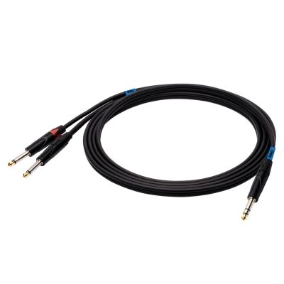 2. SSQ JSJM2 - Stereo-Klinkenkabel - 2x Mono-Klinkenstecker, 2 Meter