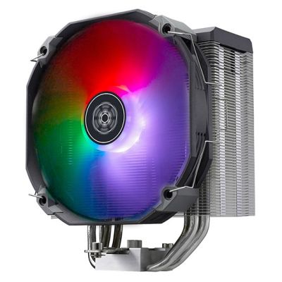 7. Silverstone SST-ARV140-ARGB Computer-Kühlsystem Prozessor-Luftkühler 14cm Schwarz, Grau 1 Stück.