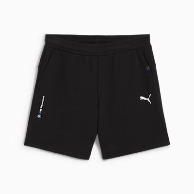 4. Puma BMW MMS Jungen-Trainingsshorts, schwarz, Baumwolle