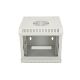 15. Extralink – 4HE 10"-Wandschrank, grau