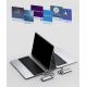 19. HUB Baseus Metal Gleam 6in1 USB-C - USB-C PD 100W 1x HDMI 4K 30Hz 3x USB-A 3.2 1x RJ45 - grau